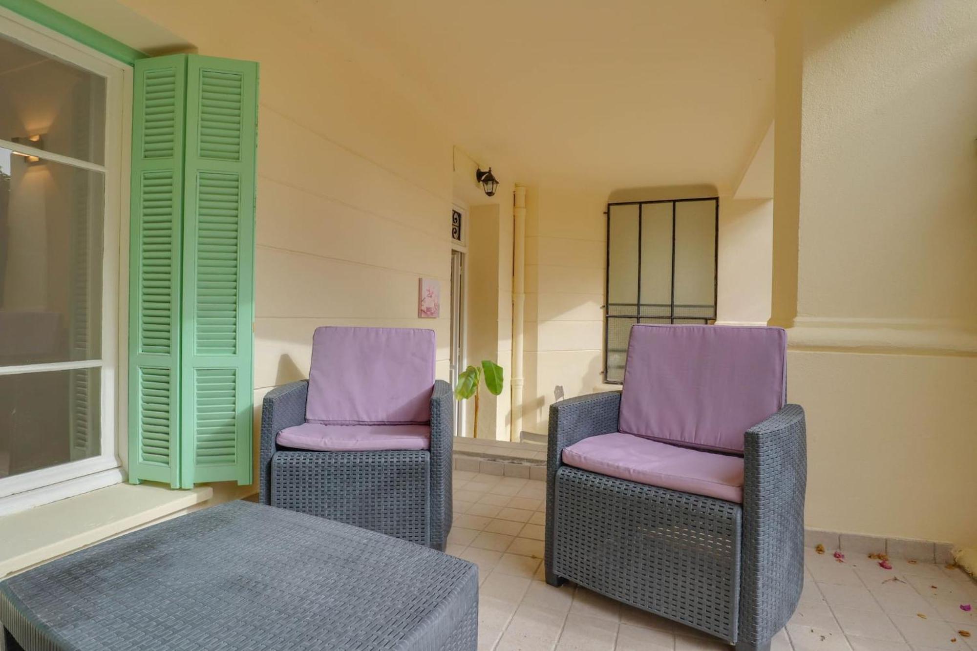 "Le Garavan Palace" Idyllique, Proche Gare Et Plage マントン エクステリア 写真